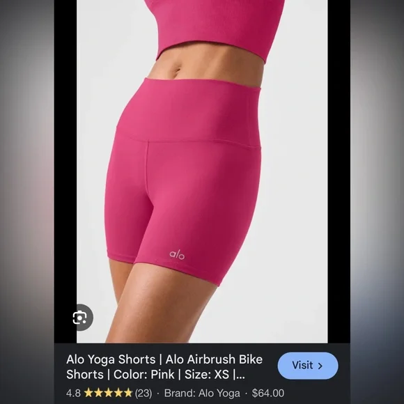 2 piece Alo workout set - Picture 3 of 3